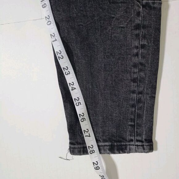 Zara Button Fly Skinny Jeans Size 36 Distressed Pants Blogger's Favorite Womens - Picture 10 of 11